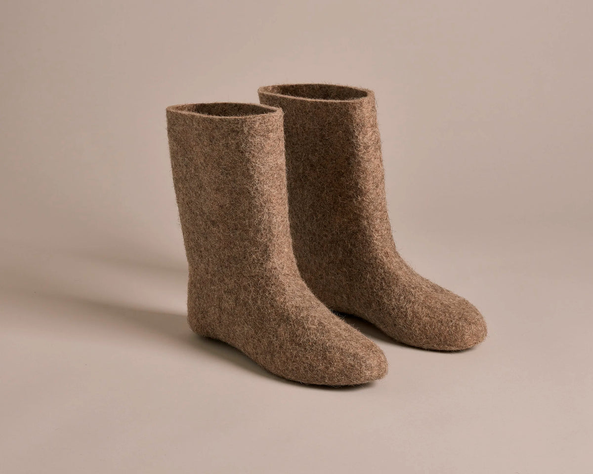 Voylok Felt Boots - Vermillion