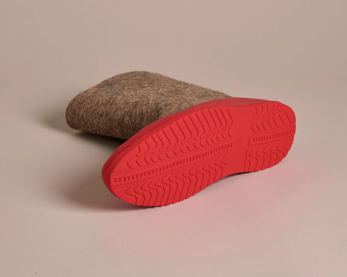 Voylok Felt Boots - Vermillion