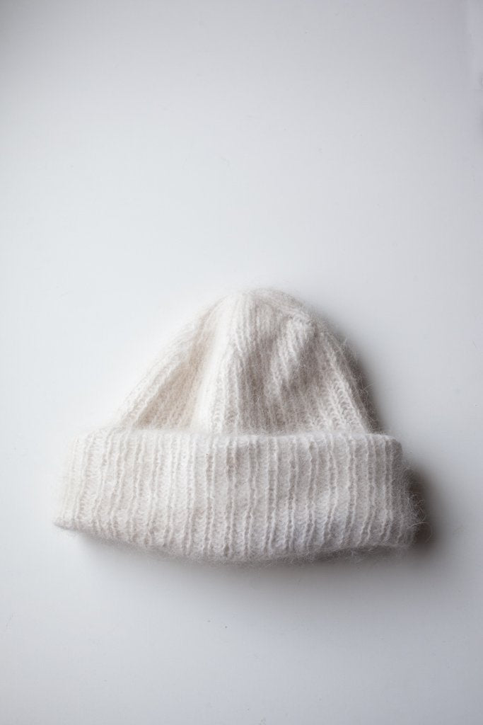 Bunny Hat- Angora KNITTING KIT