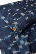Japanese Indigo Cotton Kasuri (waterfall)