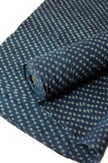 Japanese Indigo Cotton Kasuri (Den-en)