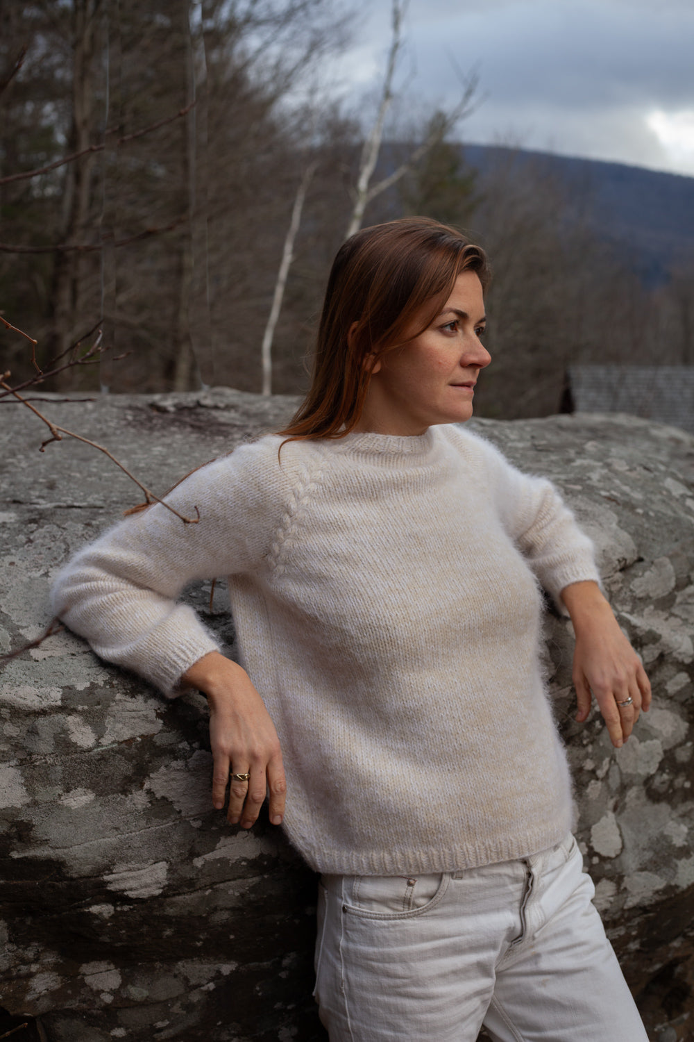 Celine Pullover - knitting pattern