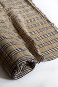 Kala Cotton - Mehndi Plaid