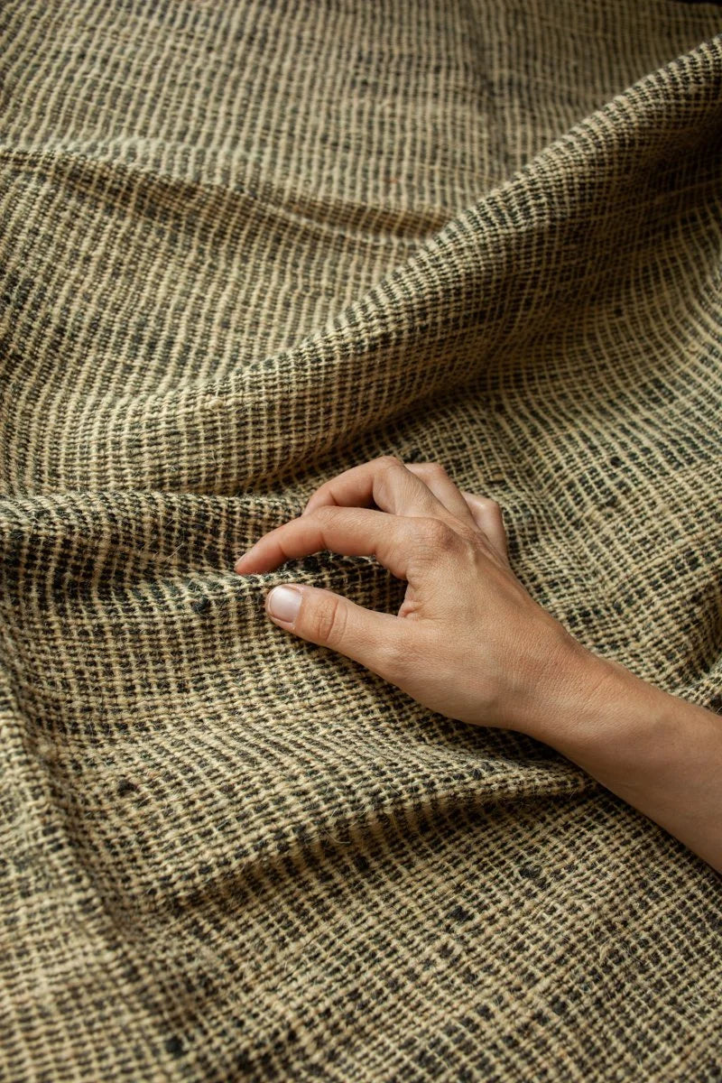 Homespun Check Desi Wool