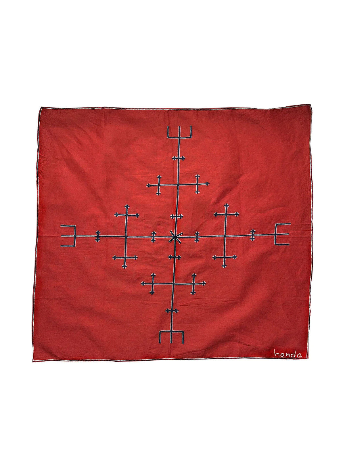 Hand-Embroidered Pakudos Bandana