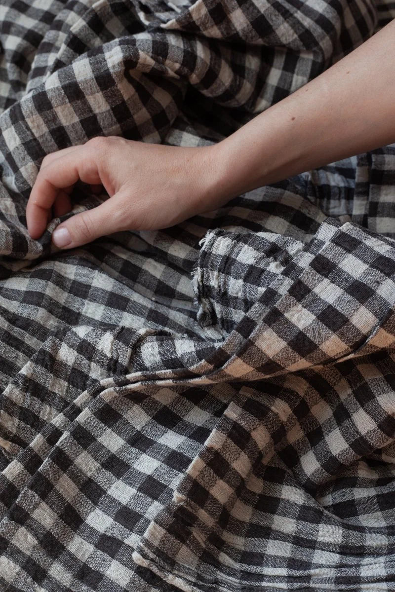 Kala Cotton - Iron gingham (small)