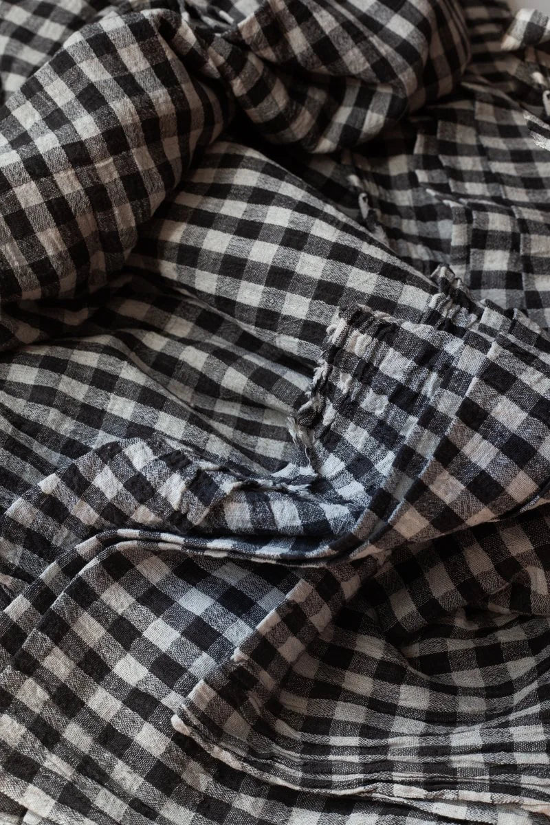 Kala Cotton - Iron gingham (small)