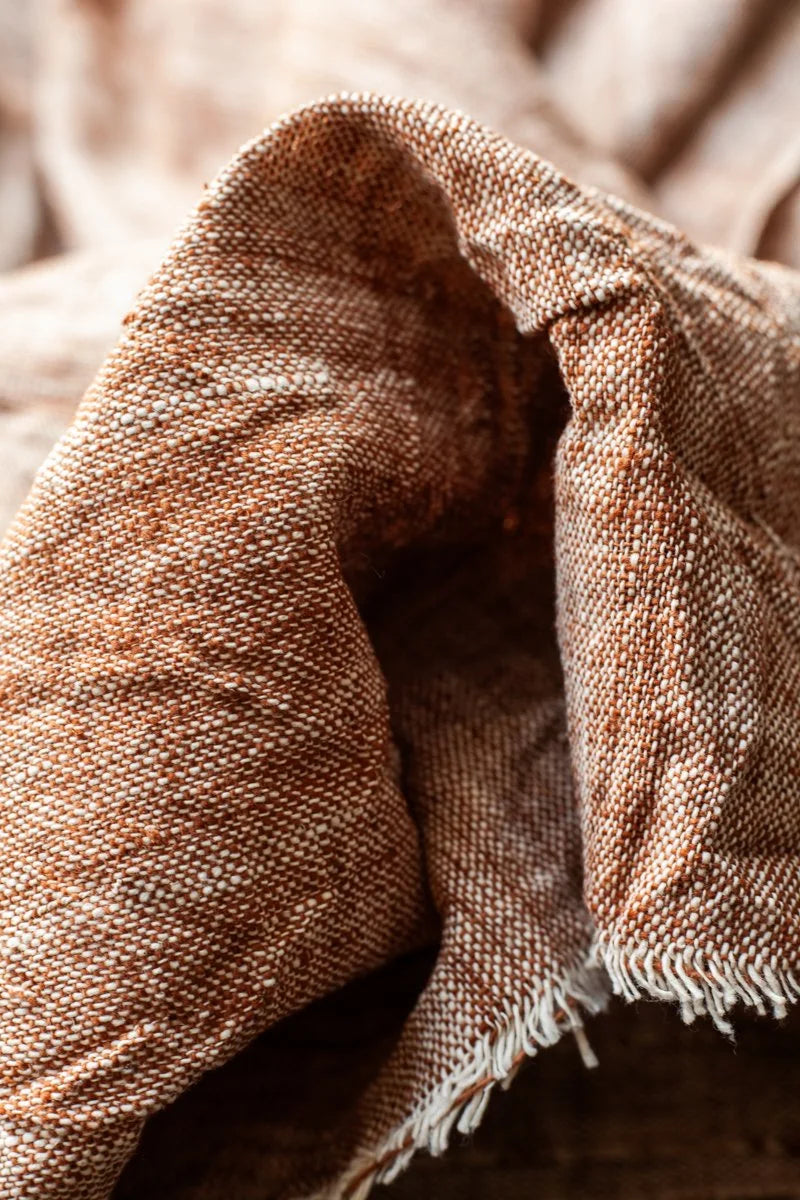 Homespun Cotton -Clay