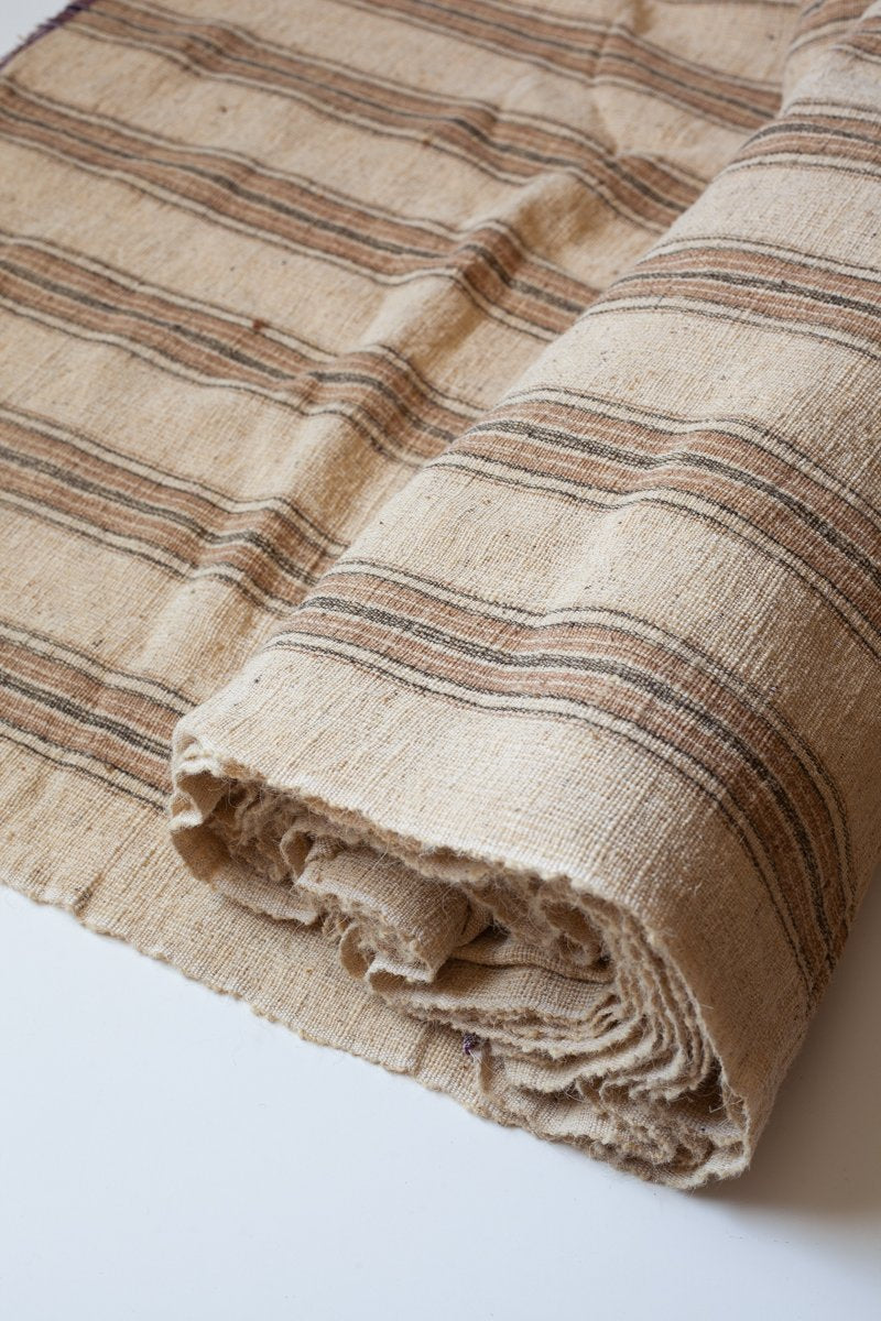 Camel & Desi Wool stripe