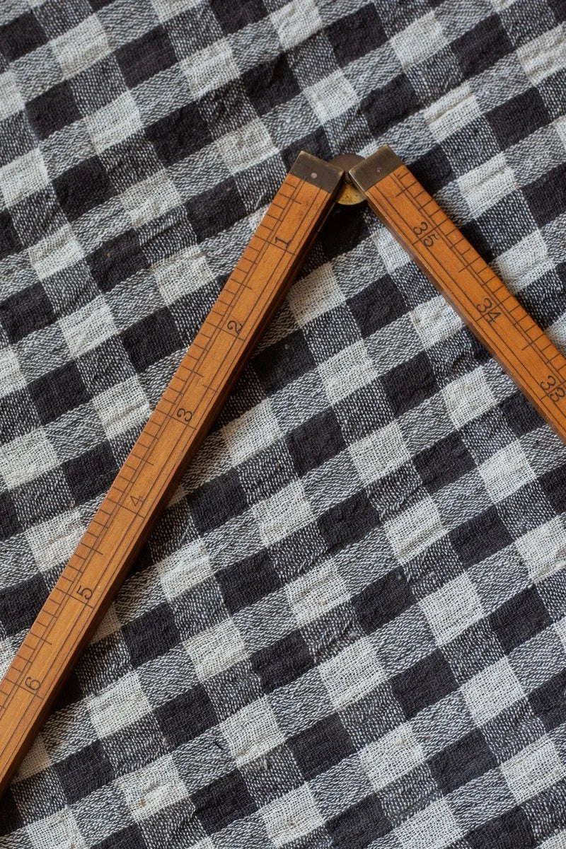 Kala Cotton - Iron gingham (small)