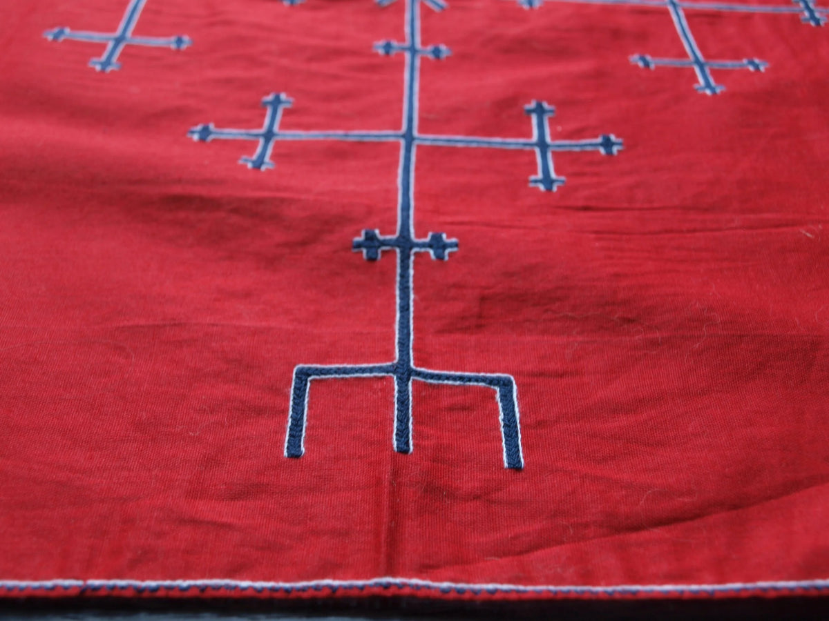 Hand-Embroidered Pakudos Bandana