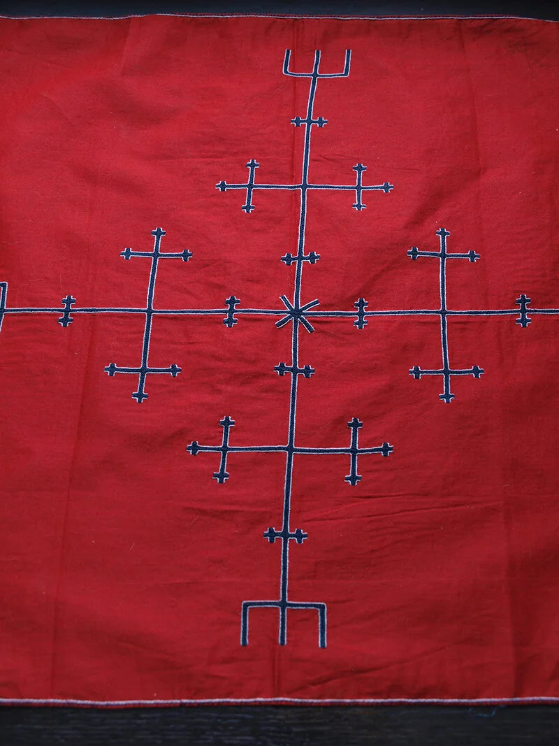 Hand-Embroidered Pakudos Bandana