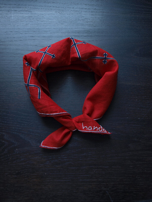Hand-Embroidered Pakudos Bandana