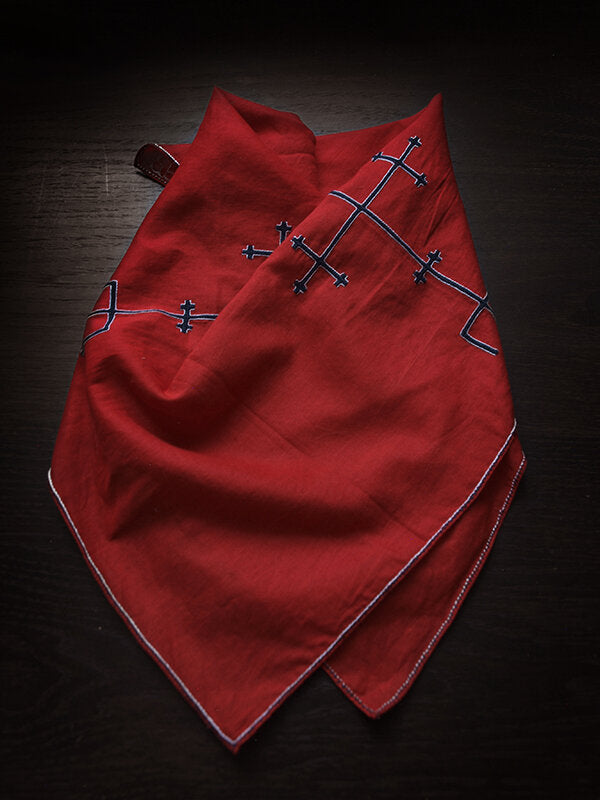 Hand-Embroidered Pakudos Bandana