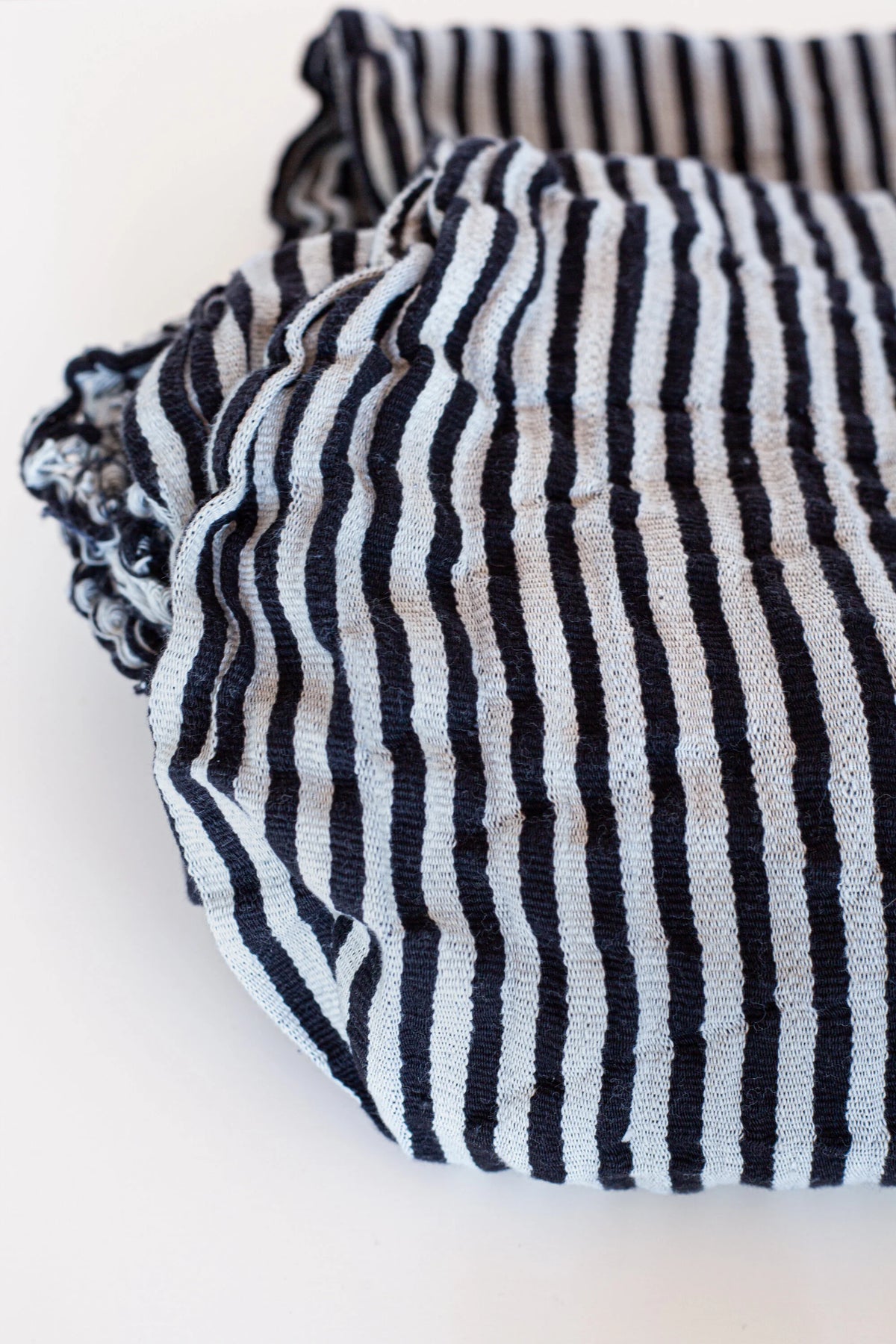 Indigo Mangyan Tribal Cotton- Irregular Stripe