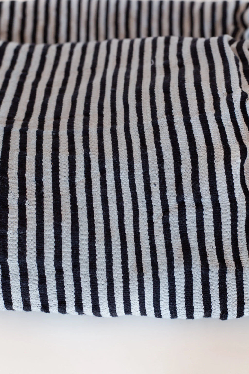 Indigo Mangyan Tribal Cotton- Irregular Stripe