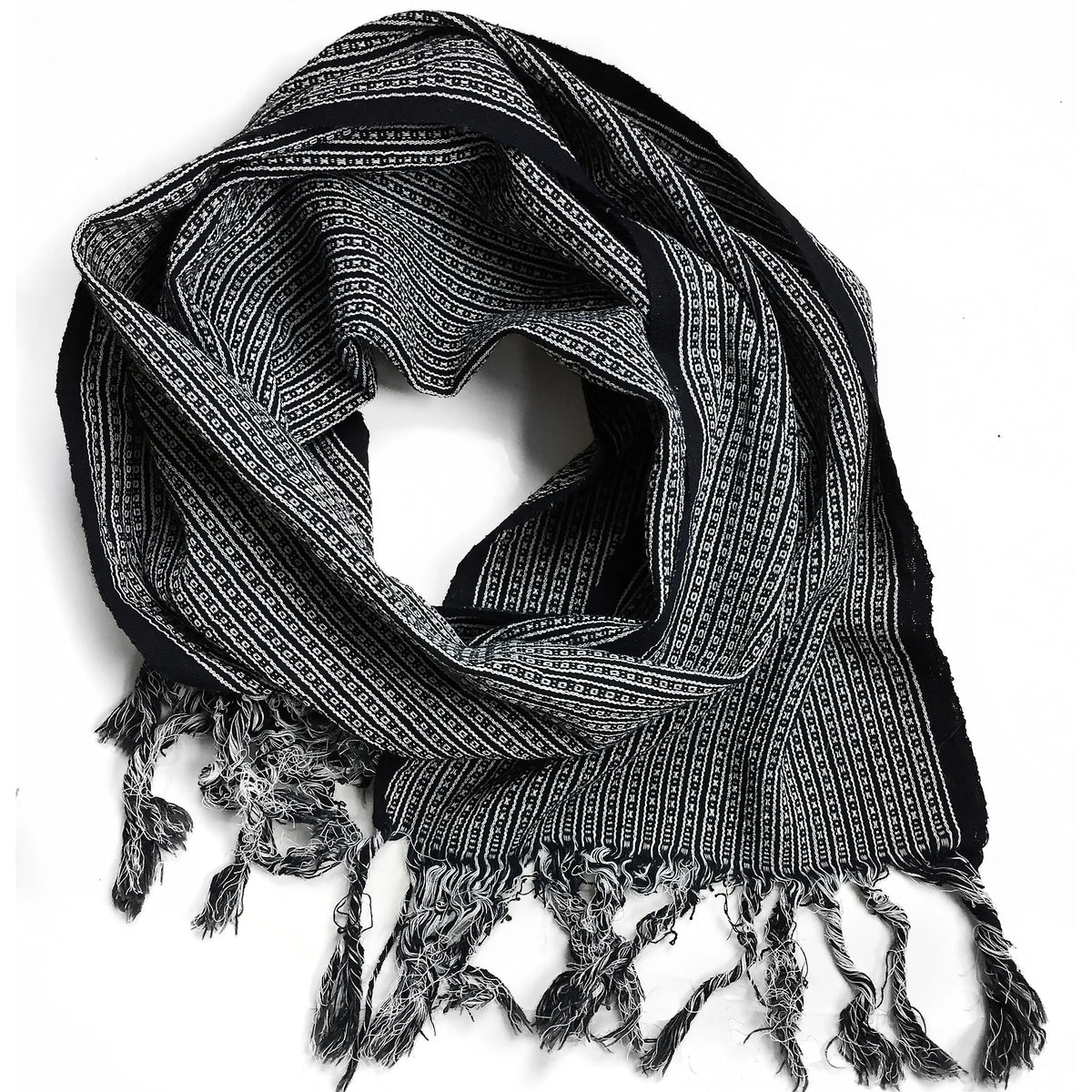Mangyan Cotton Indigo Scarf