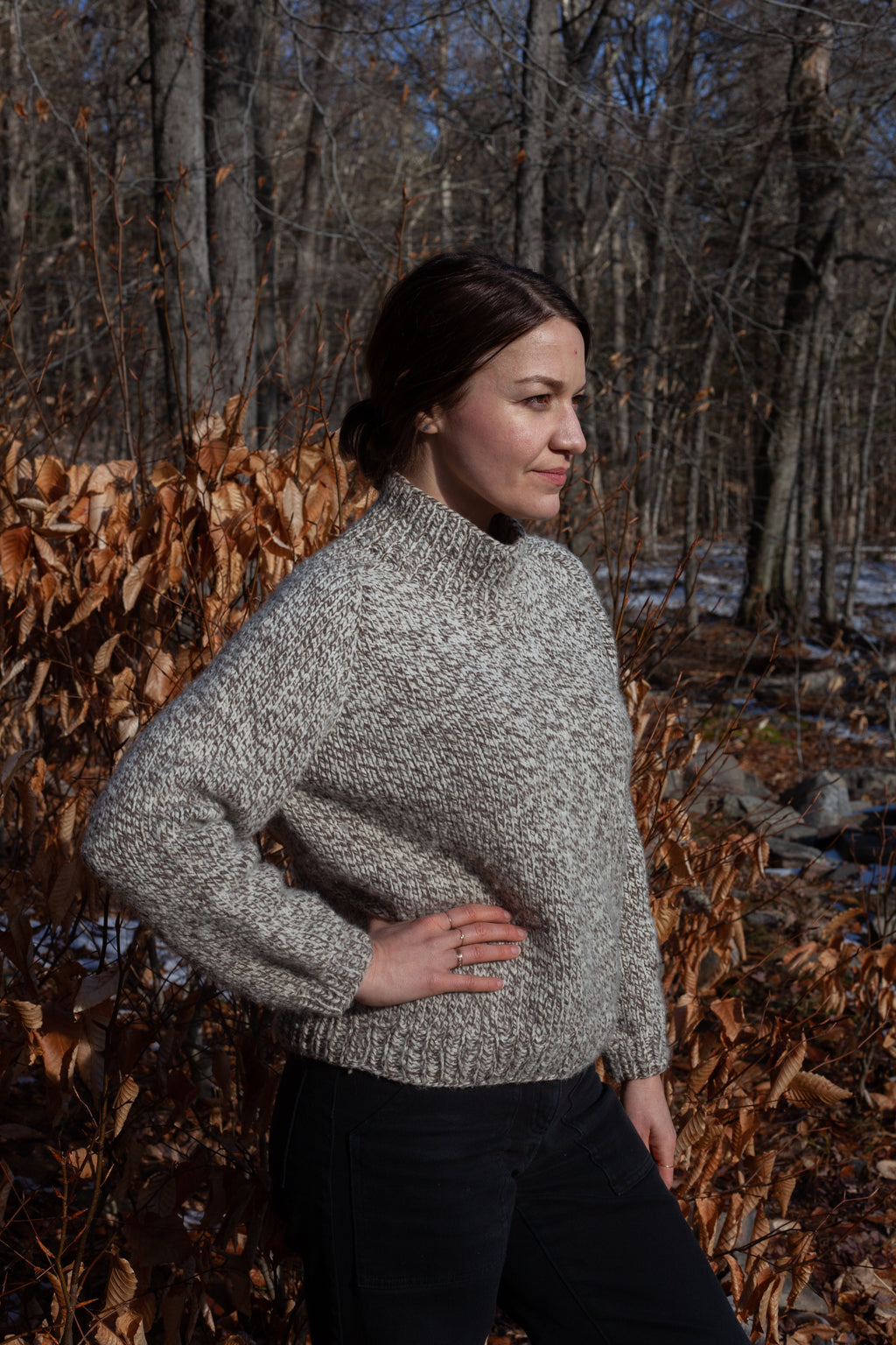 Wintergrass Sweater - knitting pattern