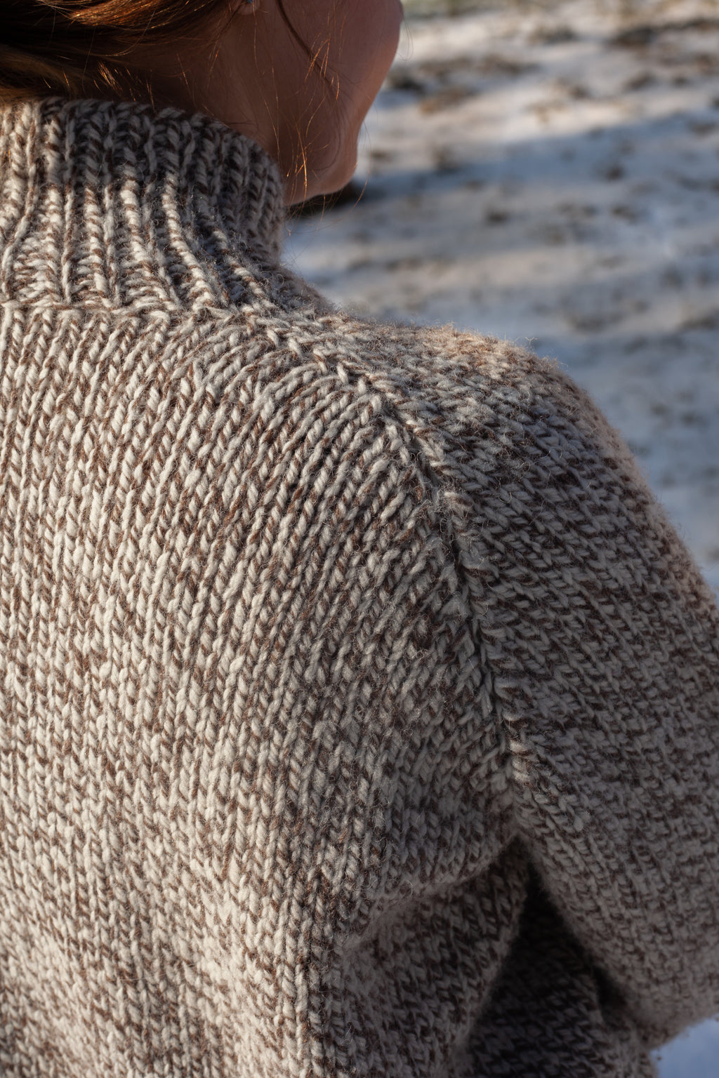 Wintergrass Sweater - knitting pattern