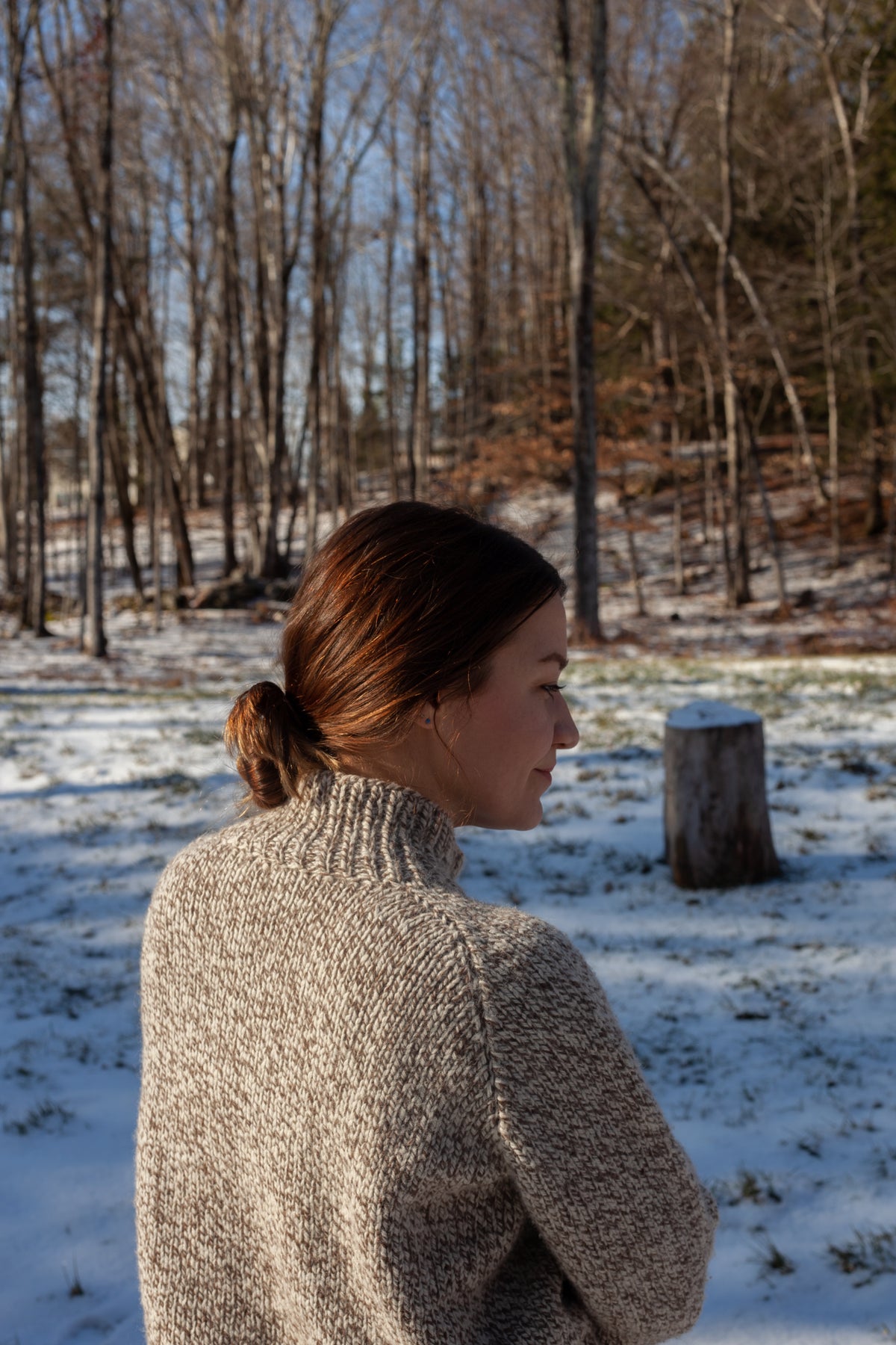 Wintergrass Sweater - knitting pattern
