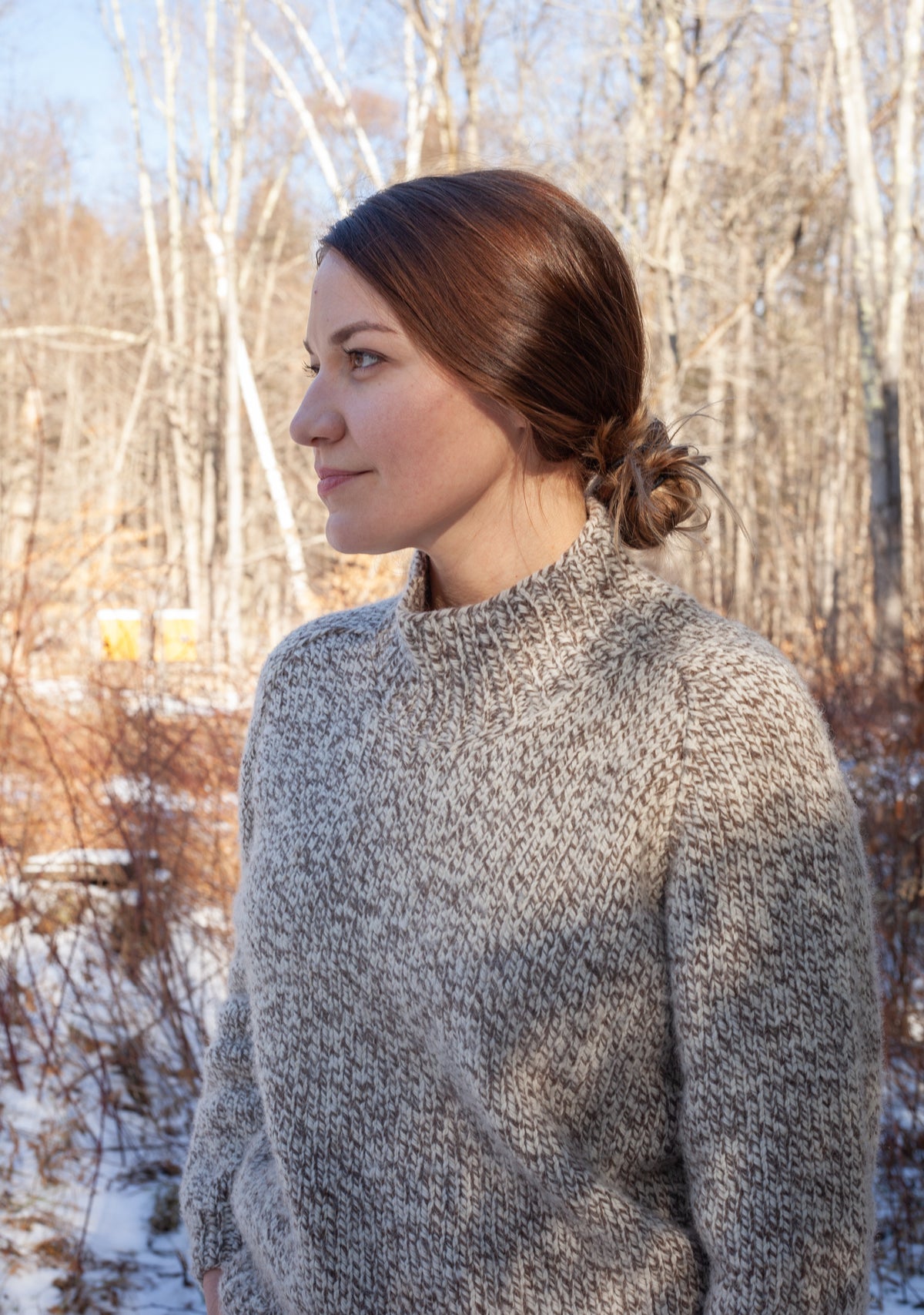 Wintergrass Sweater - knitting pattern