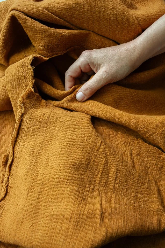 Homespun Cotton - Indian Yellow