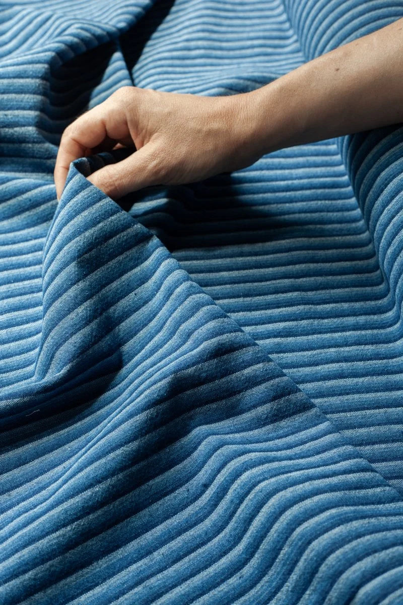 Japanese Indigo Bonito Stripe