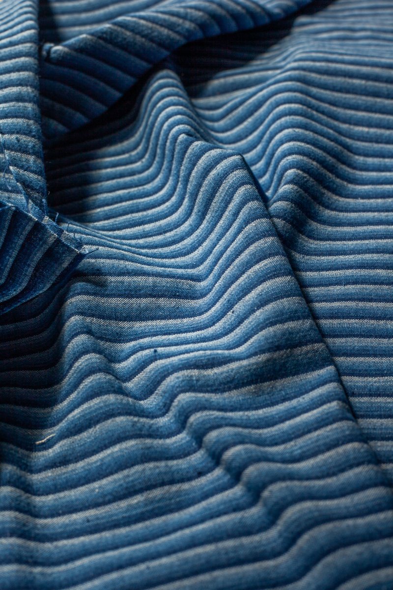 Japanese Indigo Bonito Stripe
