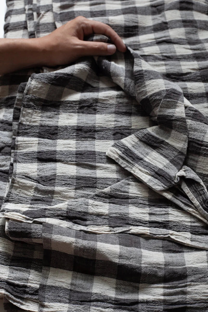 Kala Cotton - Iron Gingham