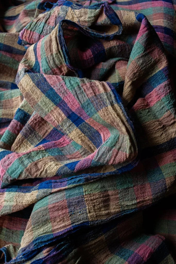 Kala Cotton - Rainbow Plaid