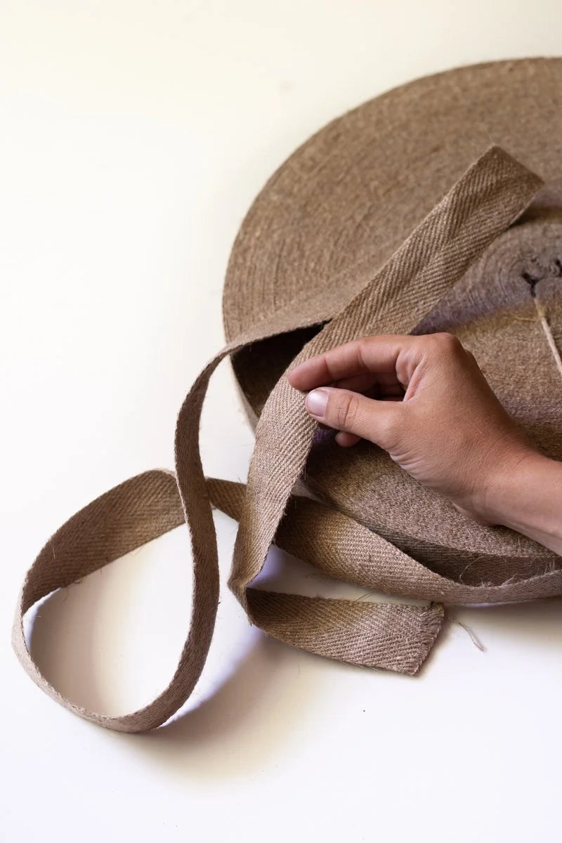 Welsh Saddlemakers tape - herringbone large