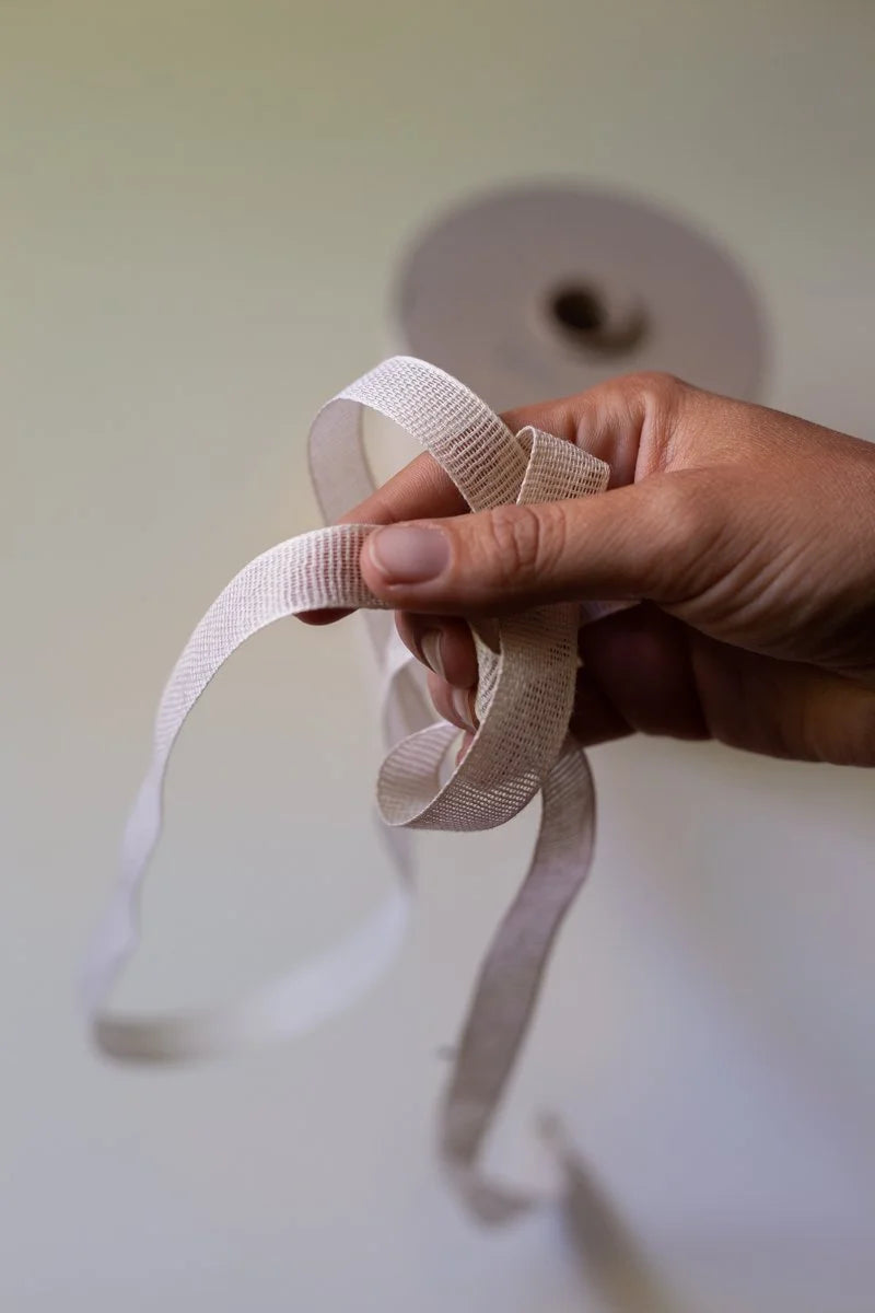 Antique French Linen Ribbon