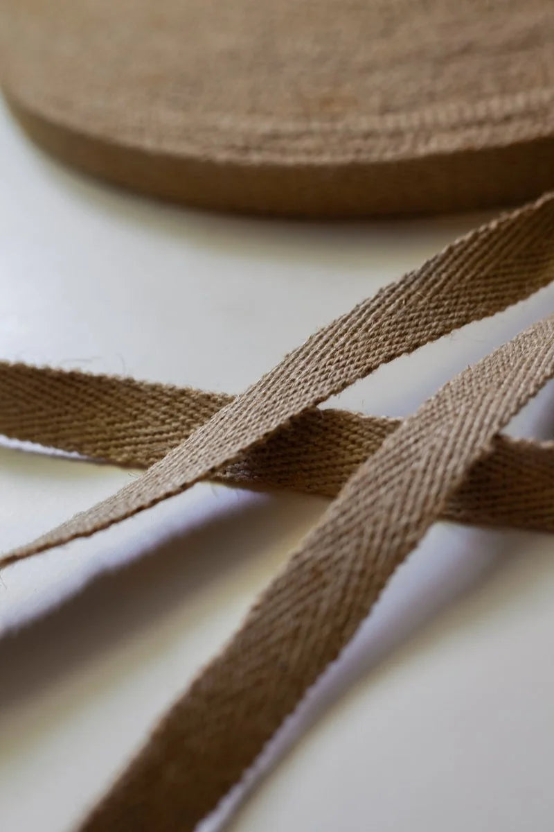 Welsh Saddlemakers tape - herringbone small