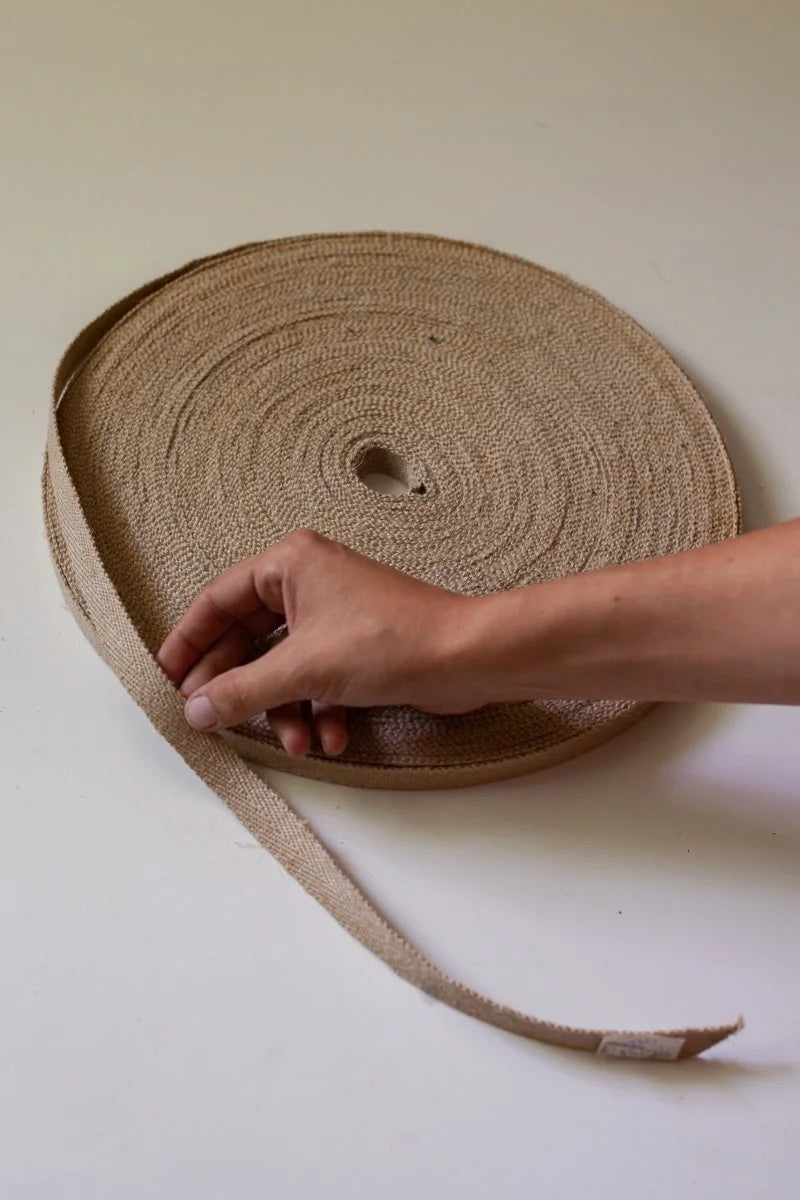 Welsh Saddlemakers tape - herringbone small