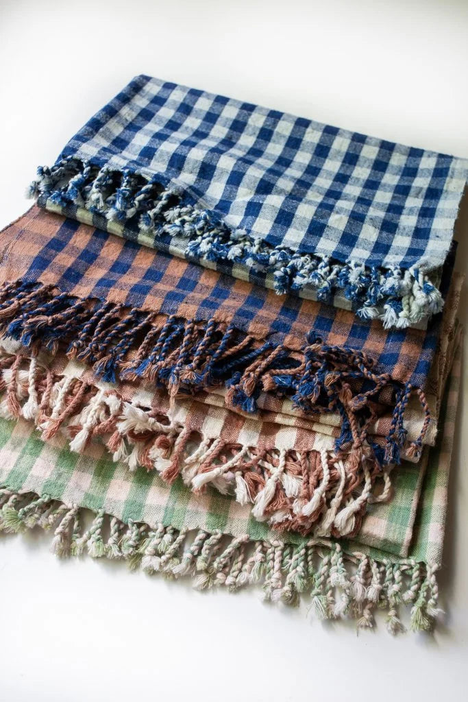 Handwoven Hand Towel - Blue Bird