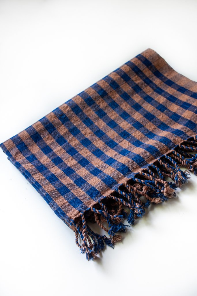 Handwoven Hand Towel - Blue Bird