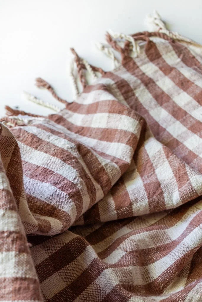 Handwoven Hand Towel - Milk & Honey