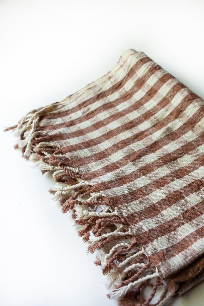Handwoven Hand Towel - Milk & Honey