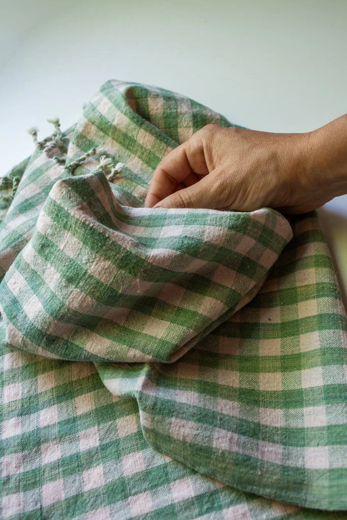 Handwoven Hand Towel - Avocado