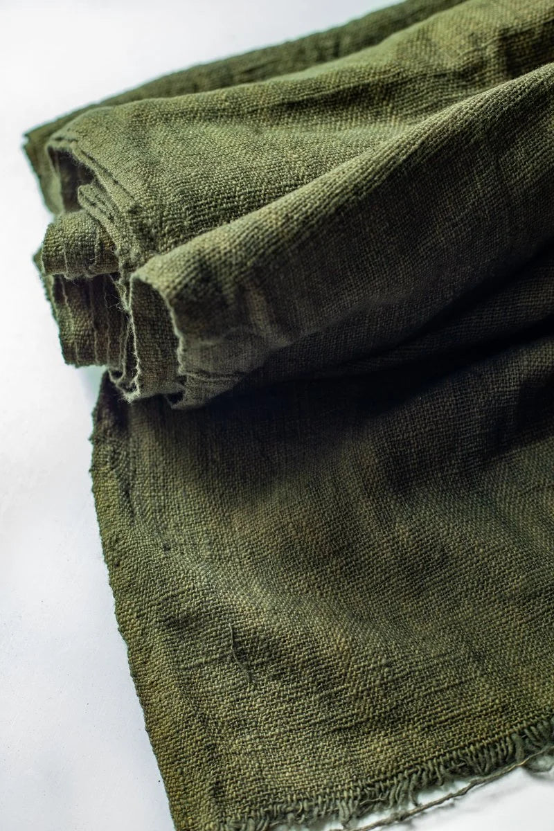 Homespun Cotton -Olive