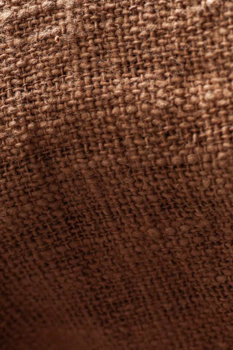 Homespun Cotton -Burnt Ochre