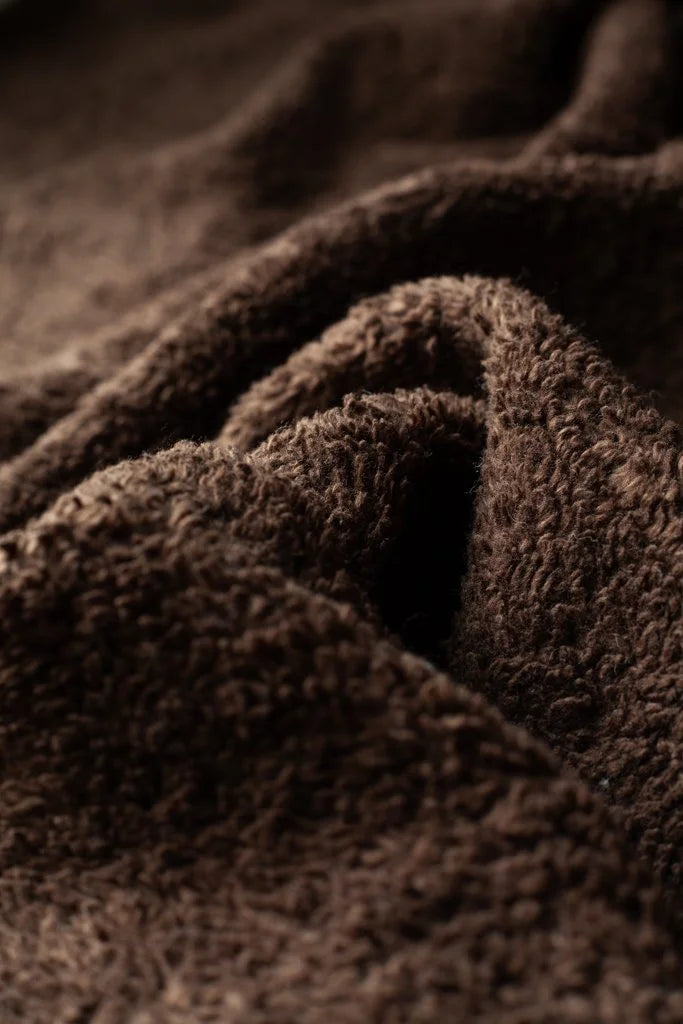 Organic Cotton Sherpa - Espresso