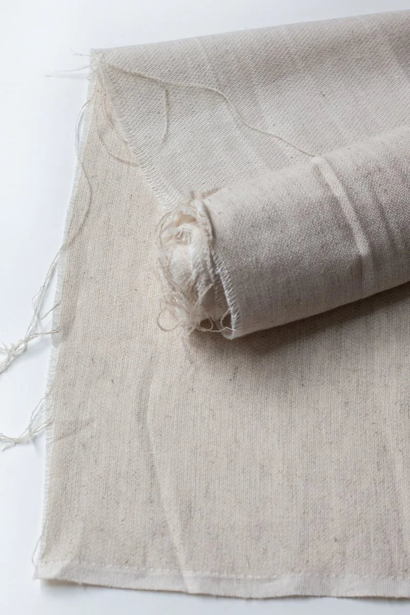 Organic Linen/Cotton: unbleached + undyed