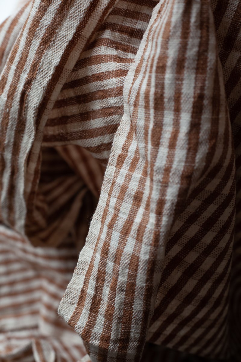 Kala Cotton - Fawn Gingham (small)