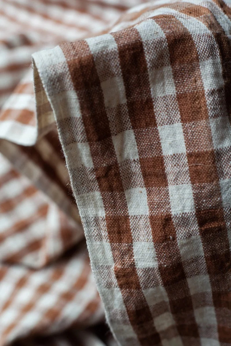 Kala Cotton - Fawn Gingham
