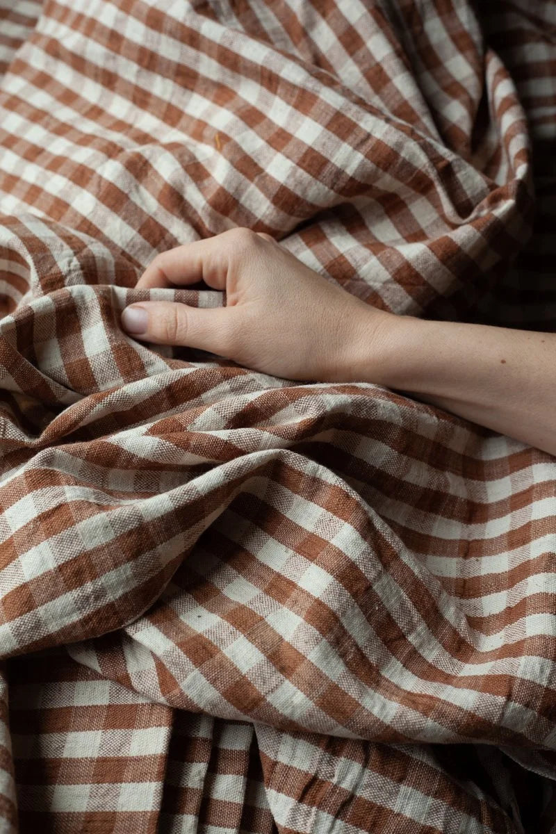 Kala Cotton - Fawn Gingham