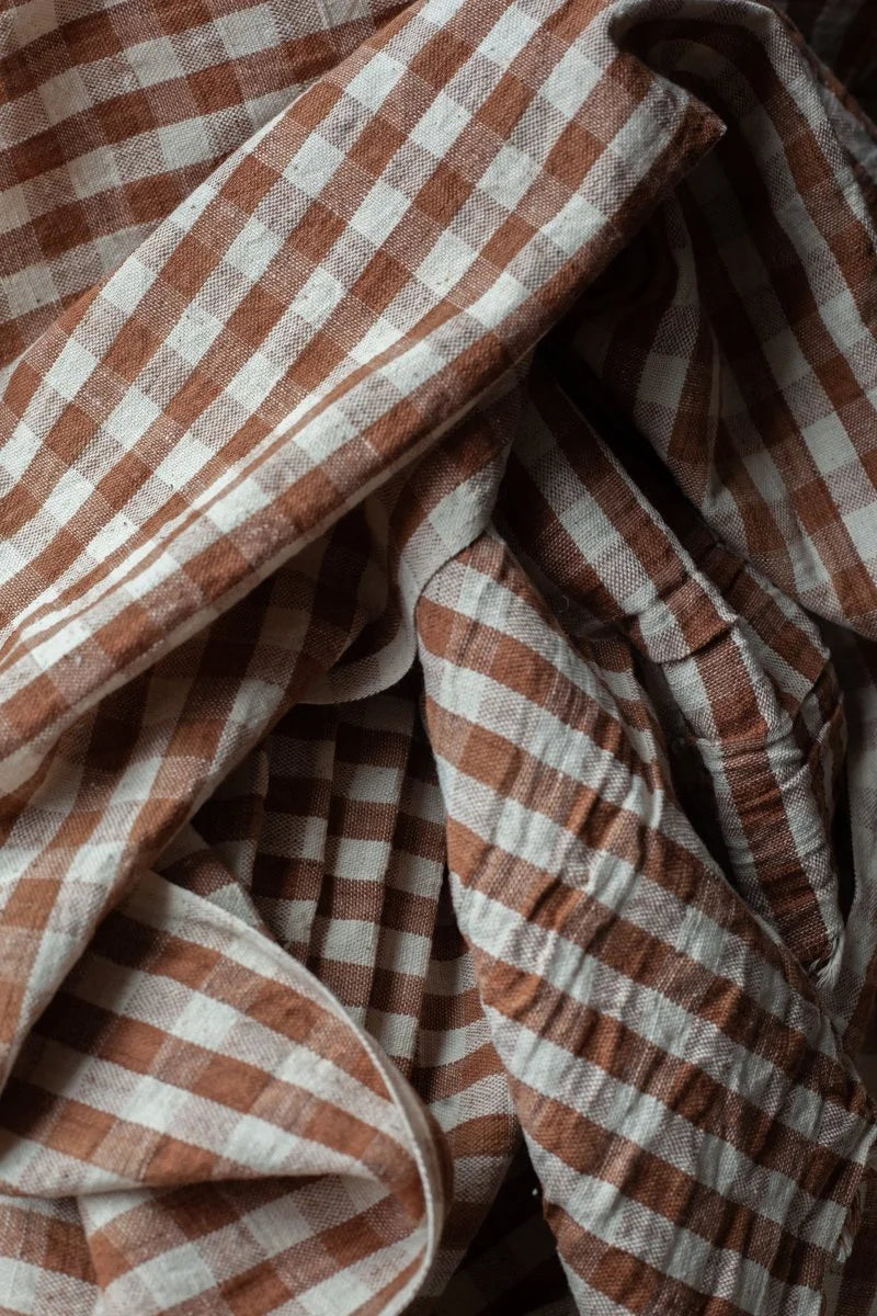 Kala Cotton - Fawn Gingham