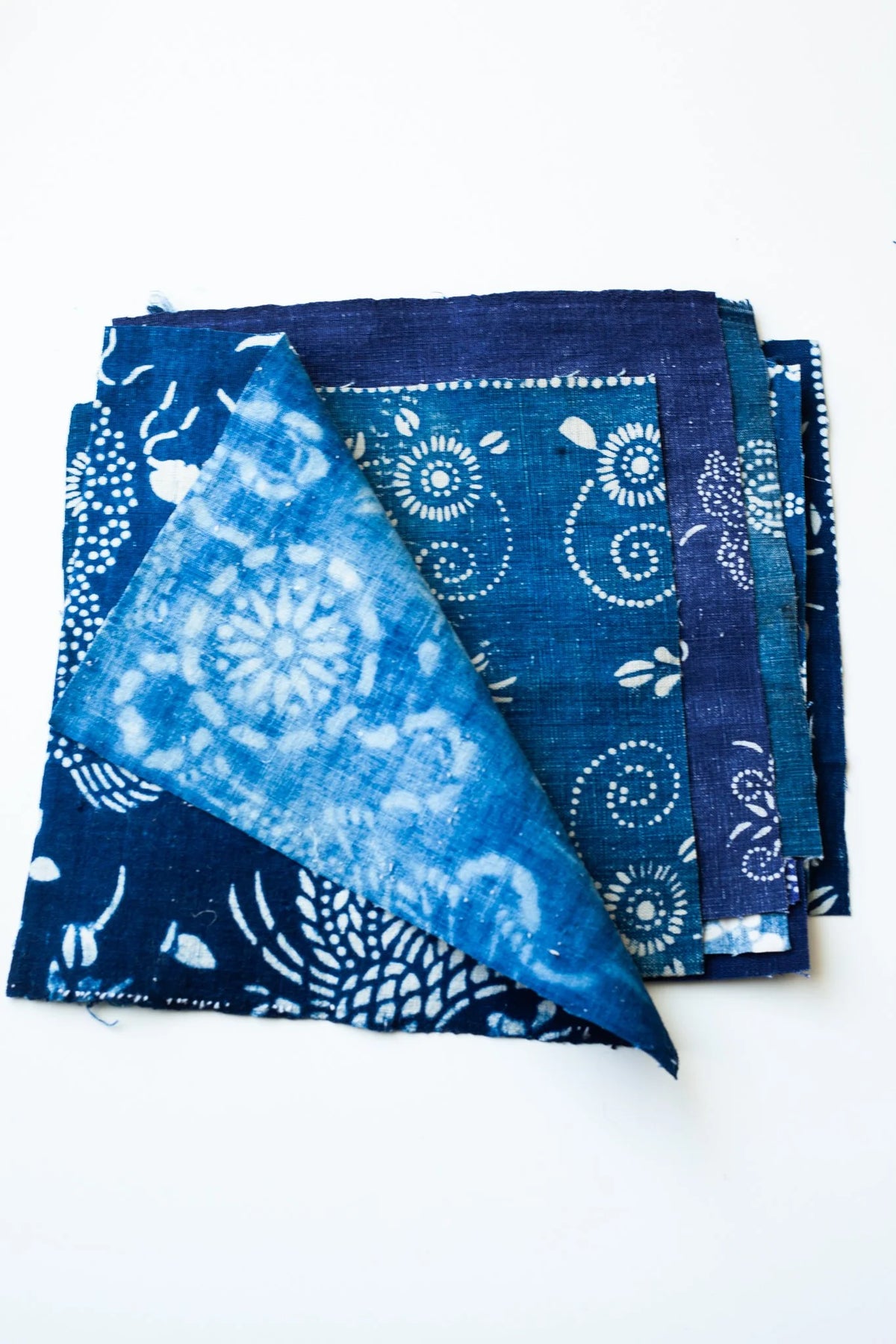 Resist Scrap Bundle - Antique Indigo