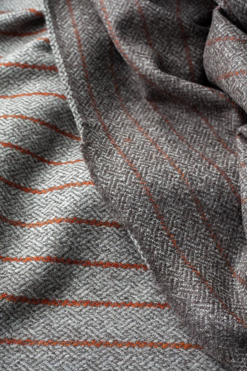Bristol Cloth Wool Basketweave - Madder/Weld