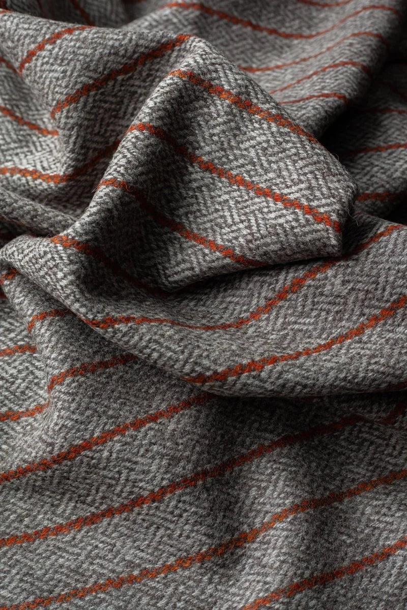Bristol Cloth Wool Basketweave - Madder/Weld